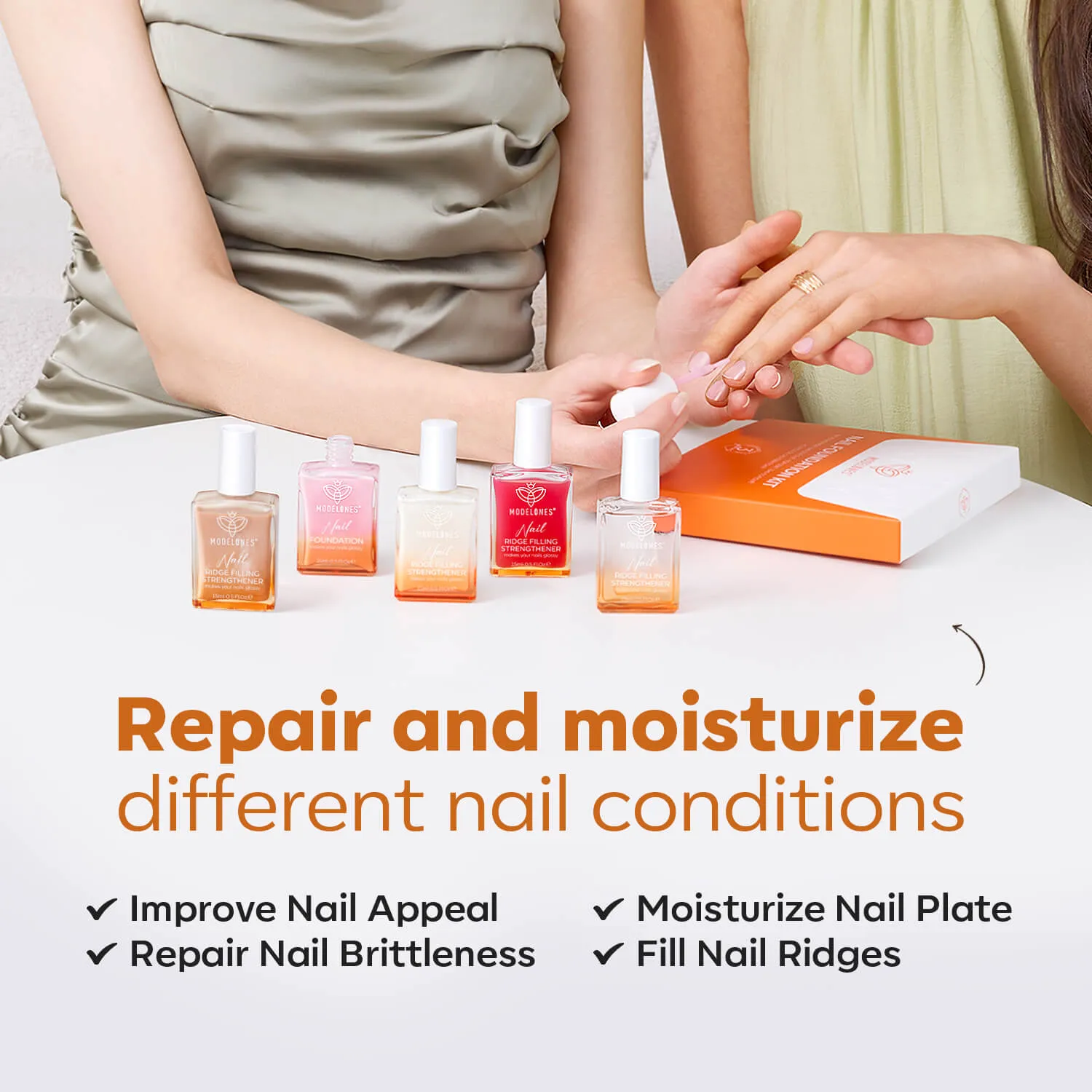2 in 1 Nail Ridge Filler and Strengthener