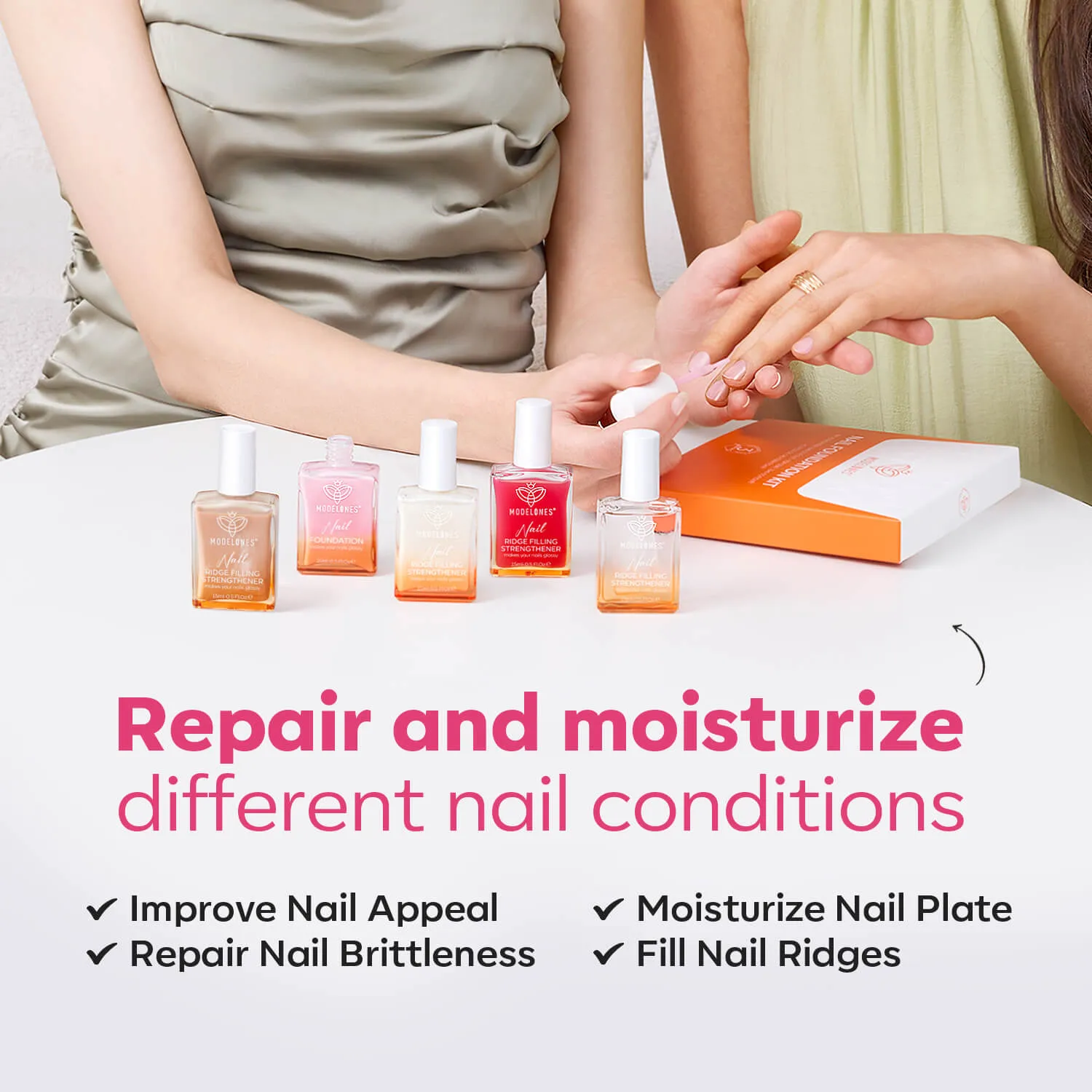 2 in 1 Nail Ridge Filler and Strengthener