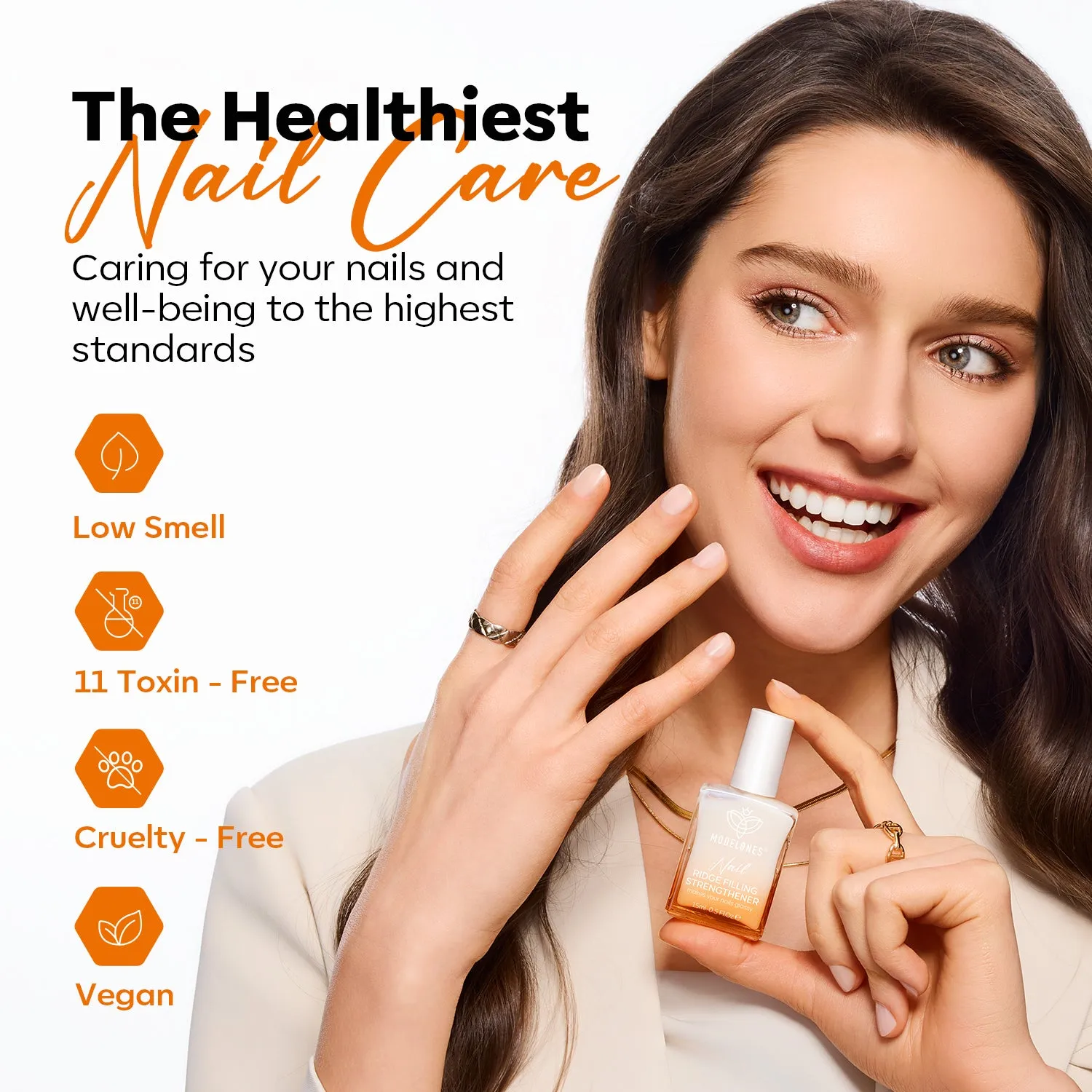 2 in 1 Nail Ridge Filler and Strengthener