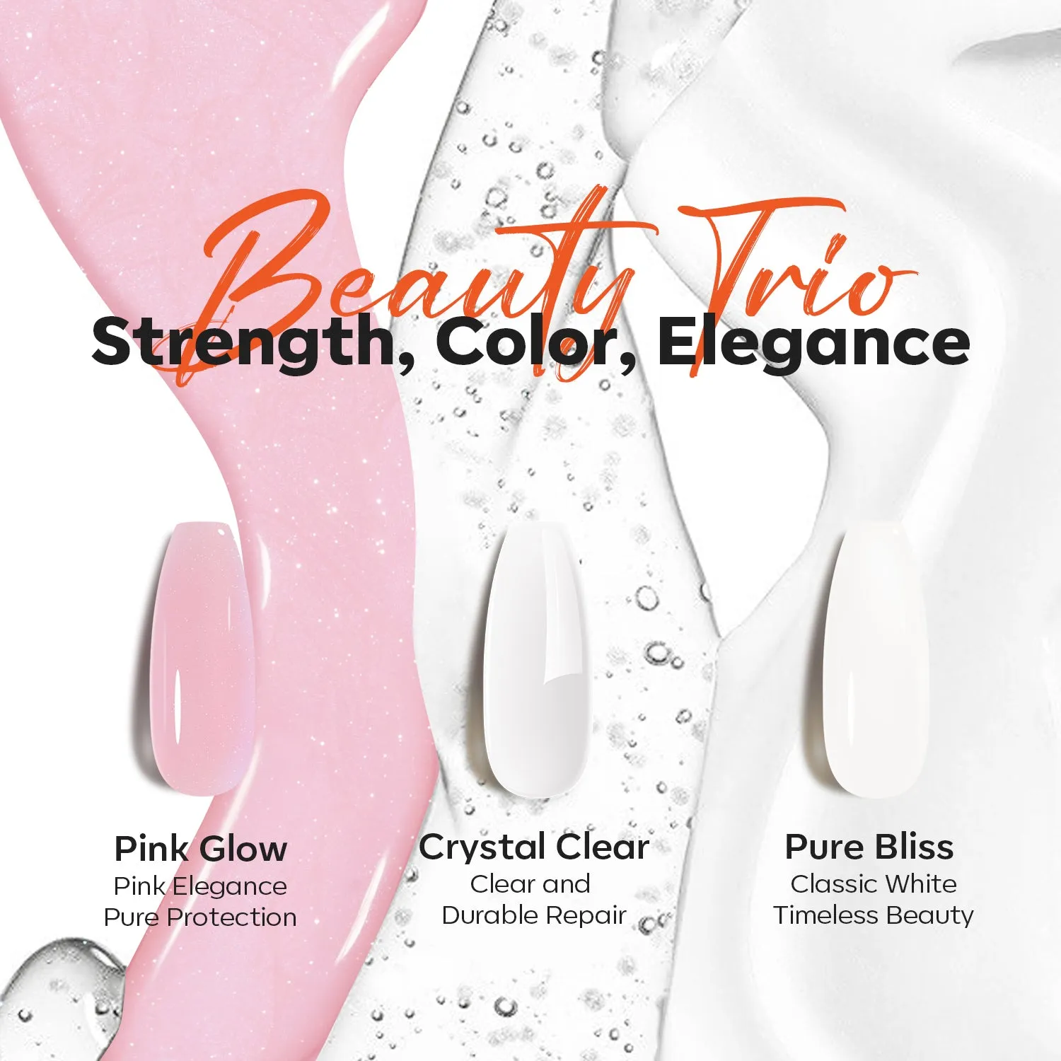 2 in 1 Nail Ridge Filler and Strengthener