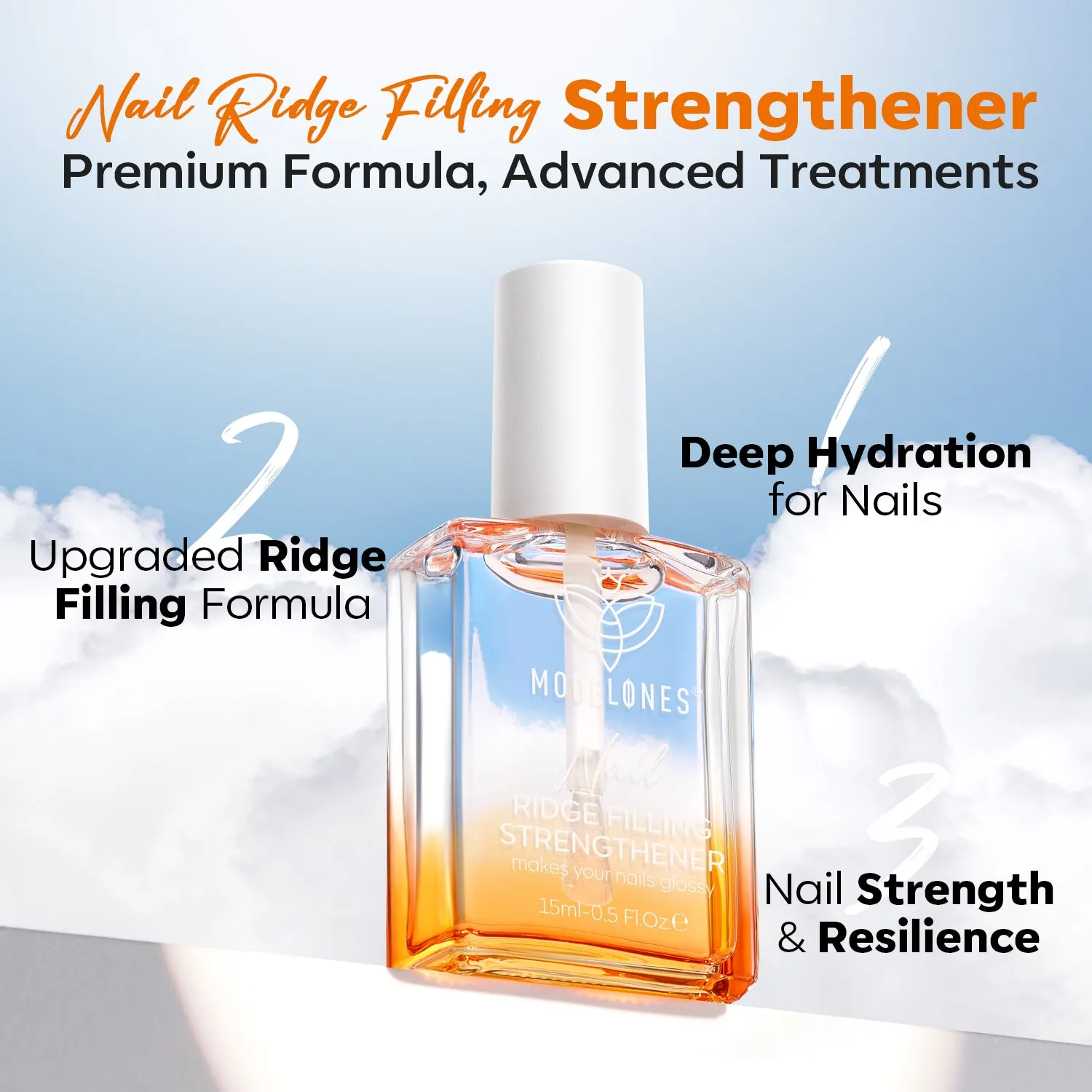 2 in 1 Nail Ridge Filler and Strengthener