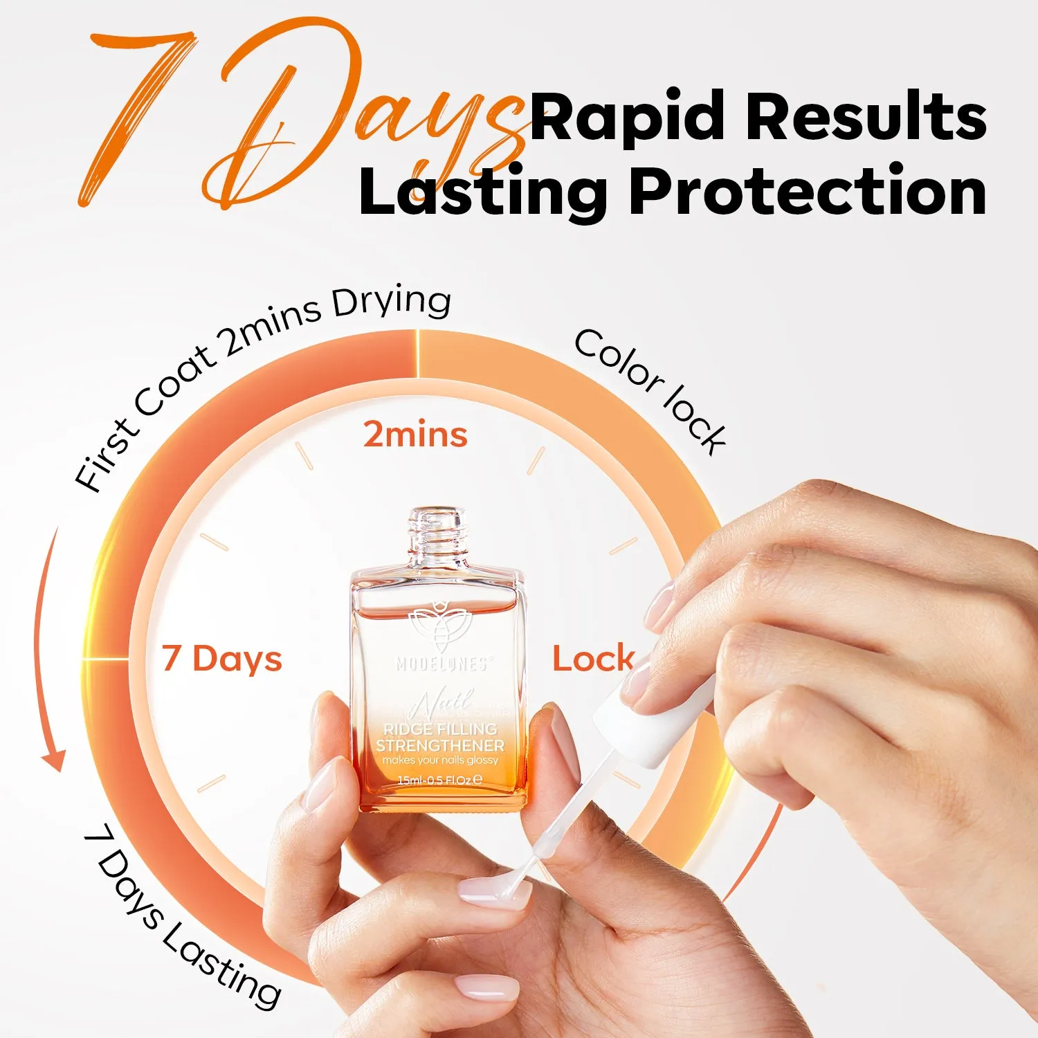 2 in 1 Nail Ridge Filler and Strengthener