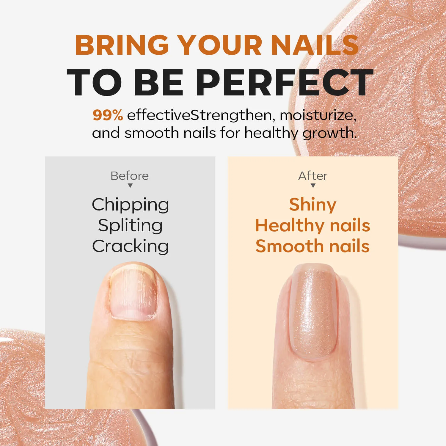 2 in 1 Nail Ridge Filler and Strengthener