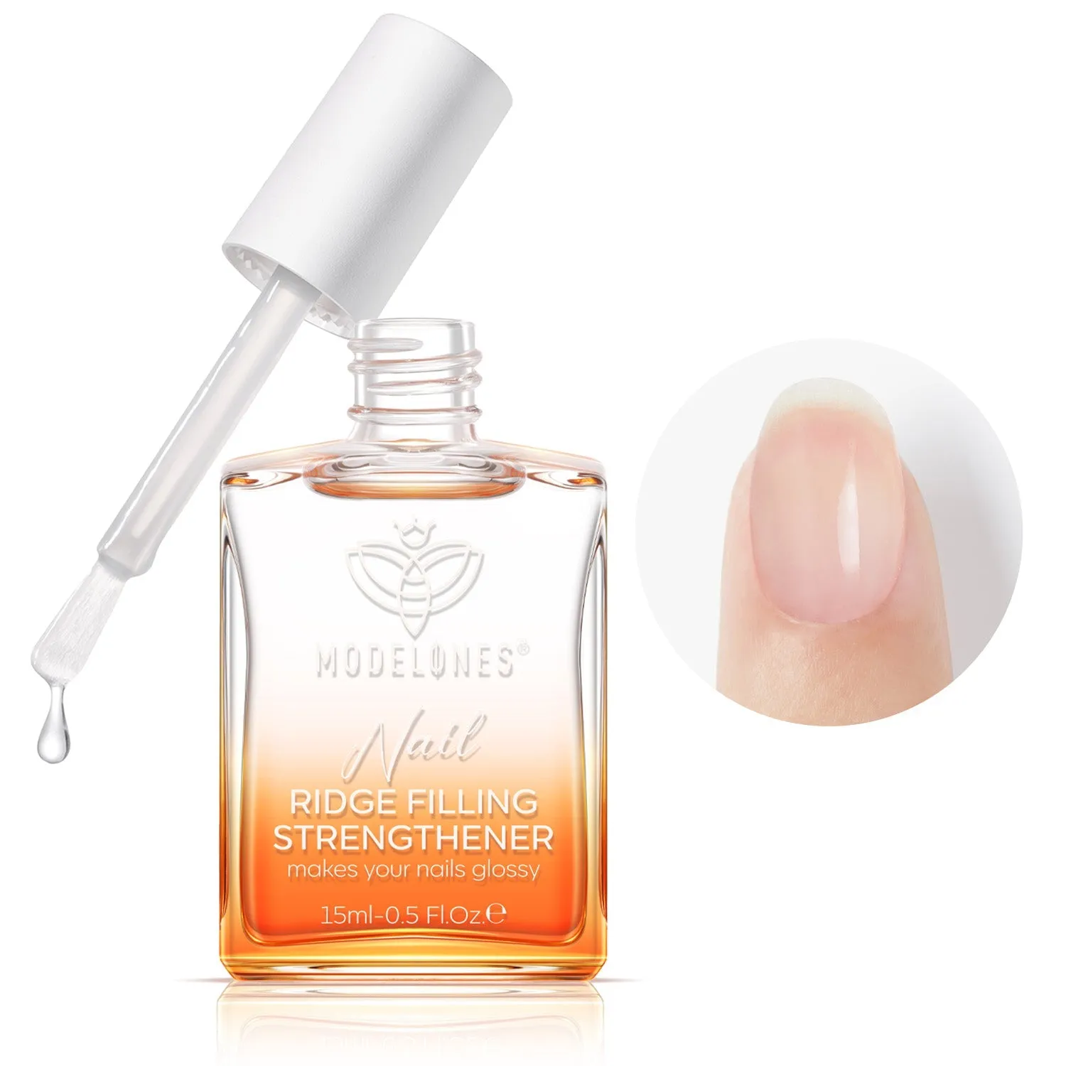 3 Pcs Nail Ridge Filling Strengthener 2 in 1