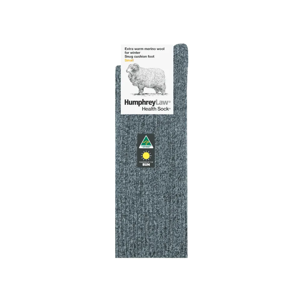 90% Merino Wool Heavy Knit Sock