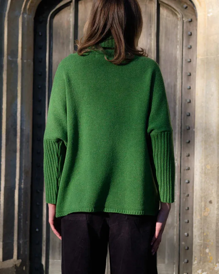 Adela Wool Sweater - Watercress