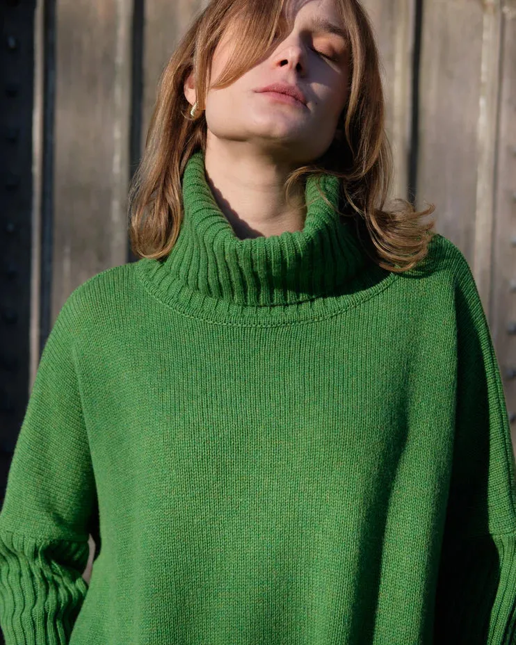 Adela Wool Sweater - Watercress