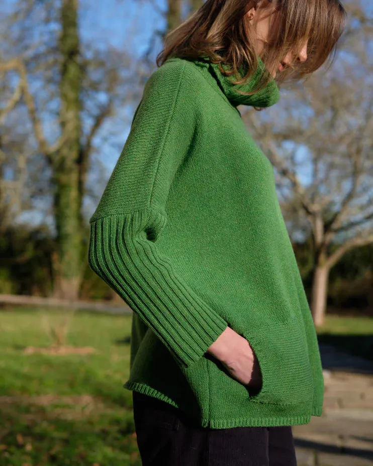 Adela Wool Sweater - Watercress