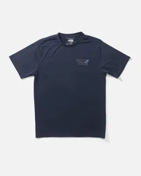 Aframe Crossover Tech Tee - Navy