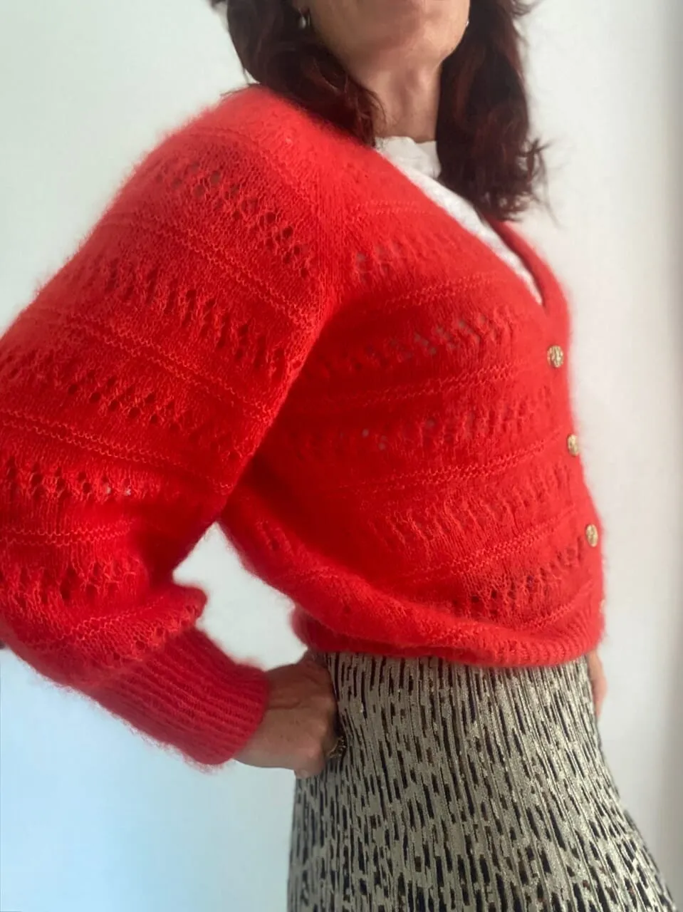 Air Vibe Cardi by Knit your Vibe, No 10 knitting kit