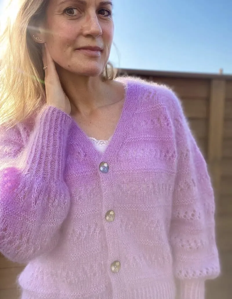 Air Vibe Cardi by Knit your Vibe, No 10 knitting kit