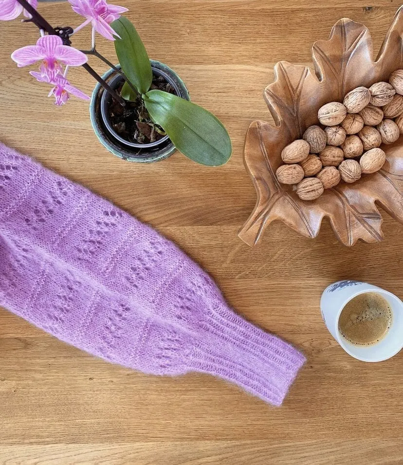 Air Vibe Cardi by Knit your Vibe, No 10 knitting kit