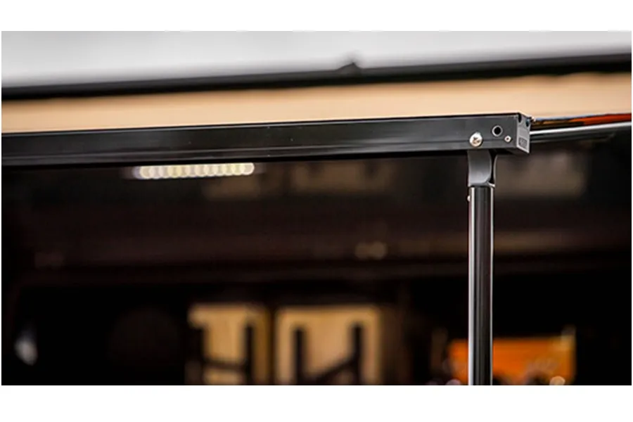 ARB Aluminum-Encased Awning W/ LED Light Strip - 8.2ft x 8.2ft