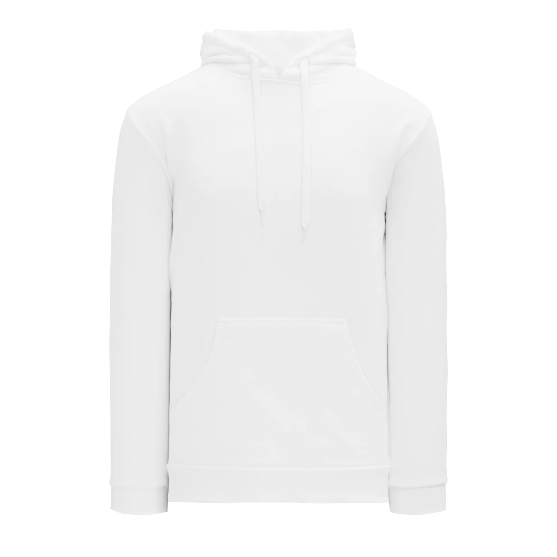 Athletic Knit (AK) A1835M-000 Mens White Apparel Sweatshirt