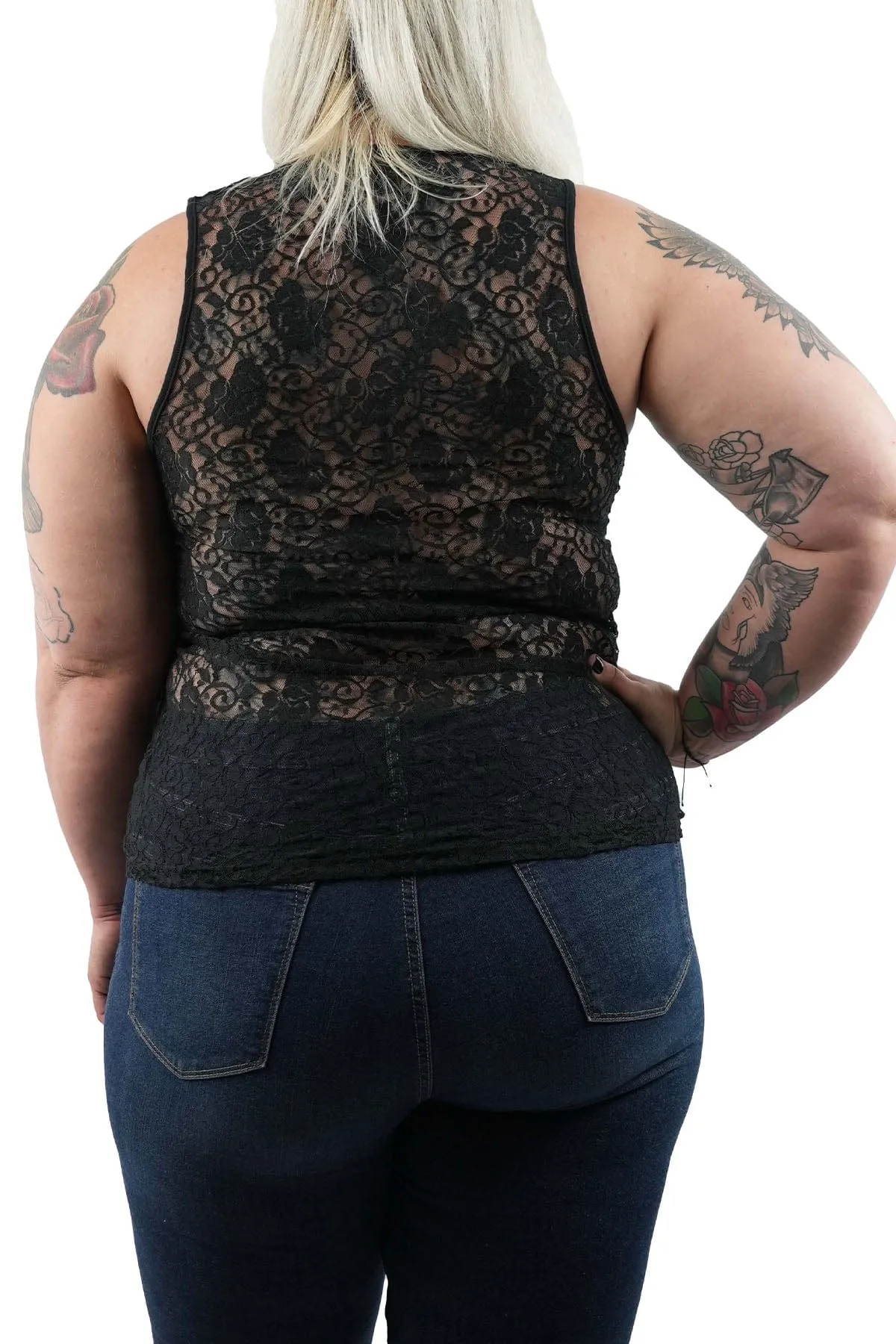 Bella Rose Laceback Tank