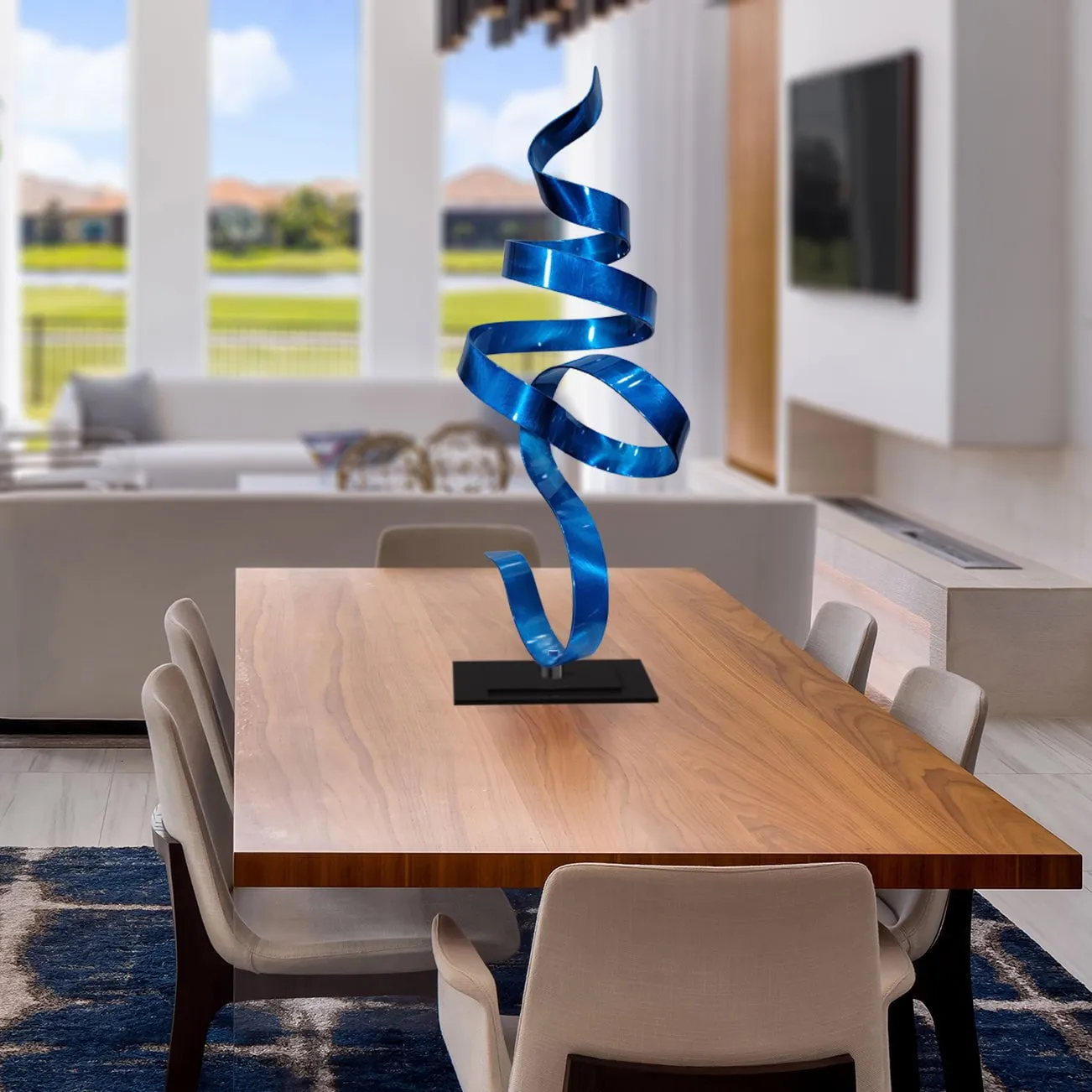 Blue Perfect Moment Flat Base