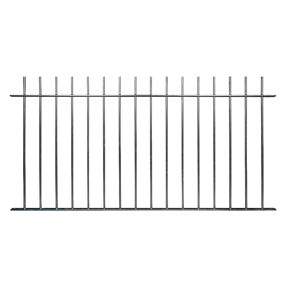 Bluntisham Plain Vertical Bar Fence Panel 1860 x 925mm
