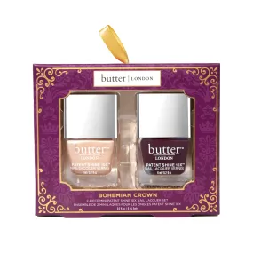 Bohemian Crown Patent Shine 10X Nail Lacquer Set