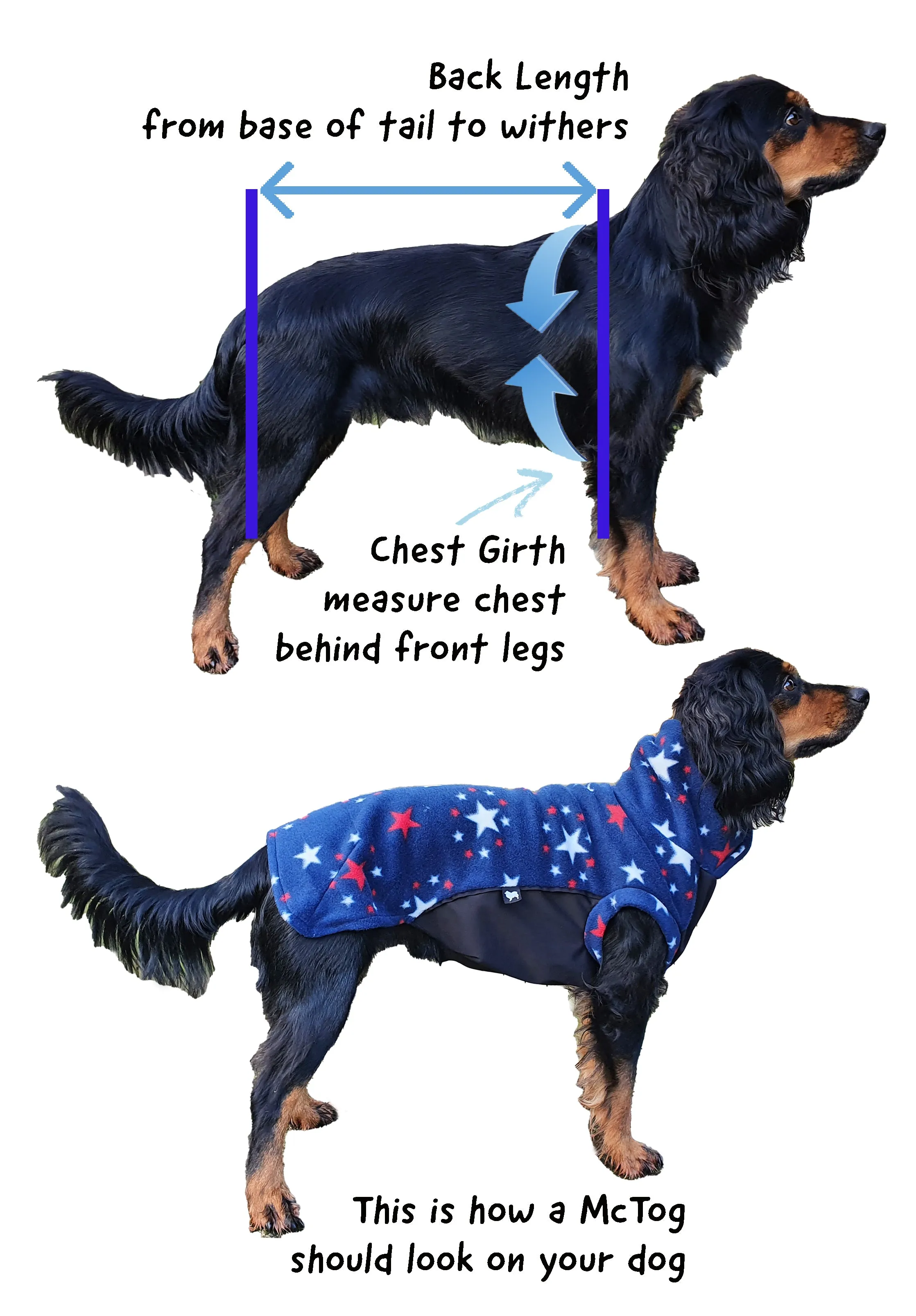 Bohemian Waterproof Microfleece McTog Dog Jumper