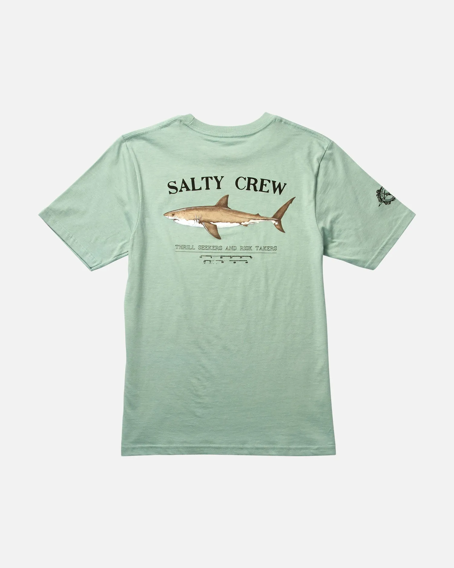 Bruce Boys Tee - Mackerel