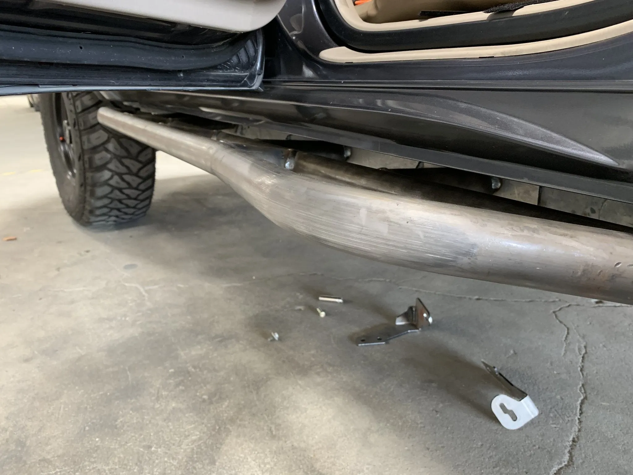 Cali Raised LED 2003-2009 Toyota 4runner Trail Edition Bolt On Rock Sliders