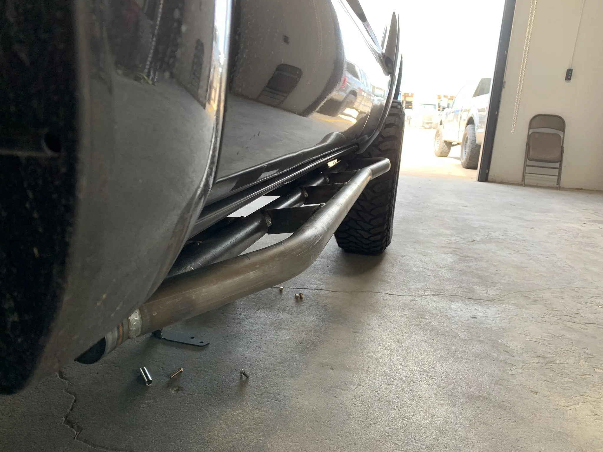 Cali Raised LED 2003-2009 Toyota 4runner Trail Edition Bolt On Rock Sliders