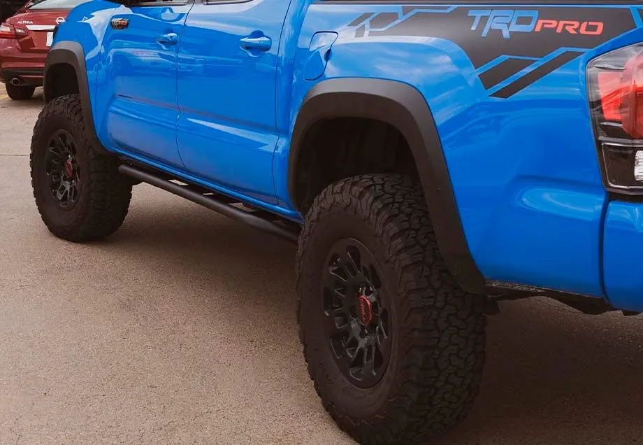 Cali Raised LED 2005-2021 Toyota Tacoma Trail Edition Rock Sliders