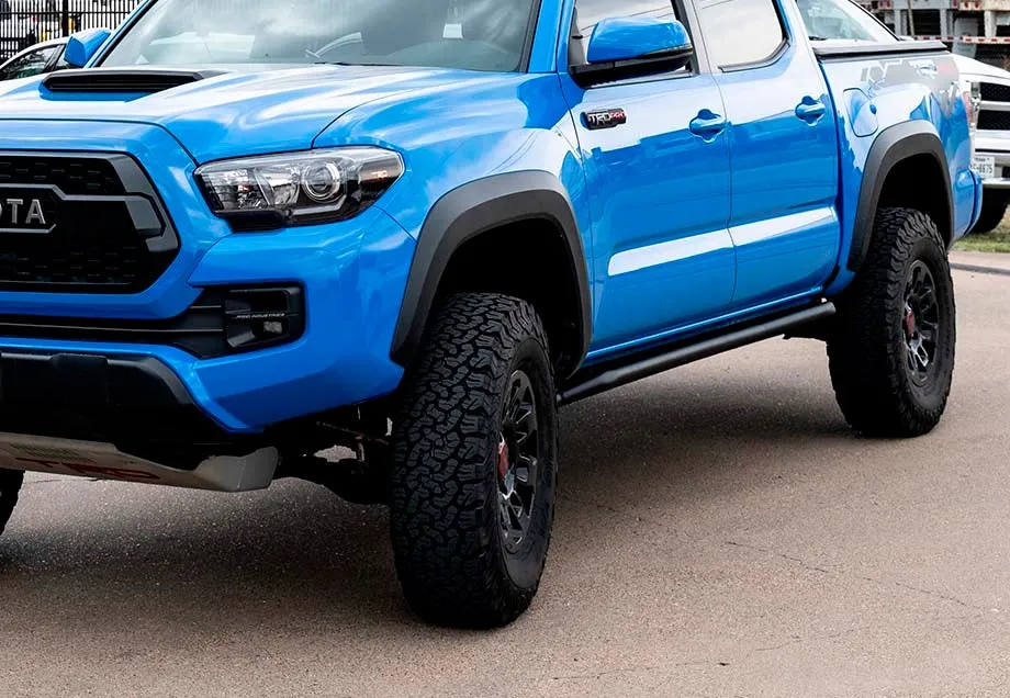 Cali Raised LED 2005-2021 Toyota Tacoma Trail Edition Rock Sliders