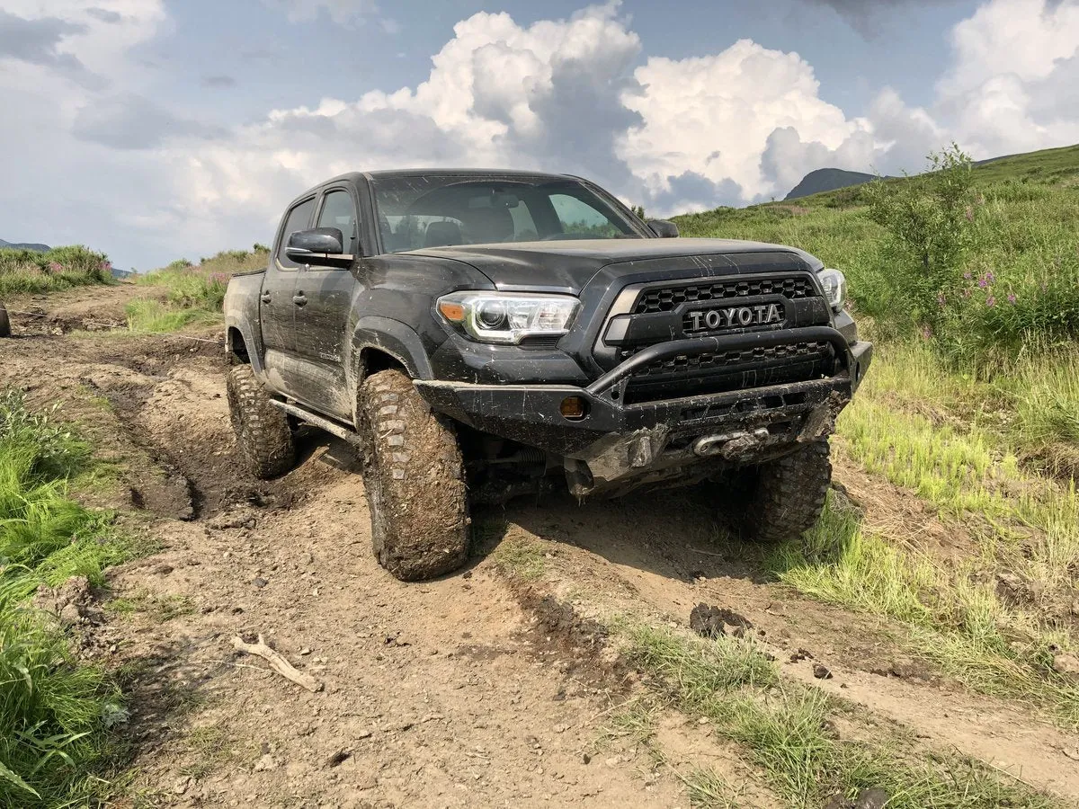 Cali Raised LED 2005-2021 Toyota Tacoma Trail Edition Rock Sliders