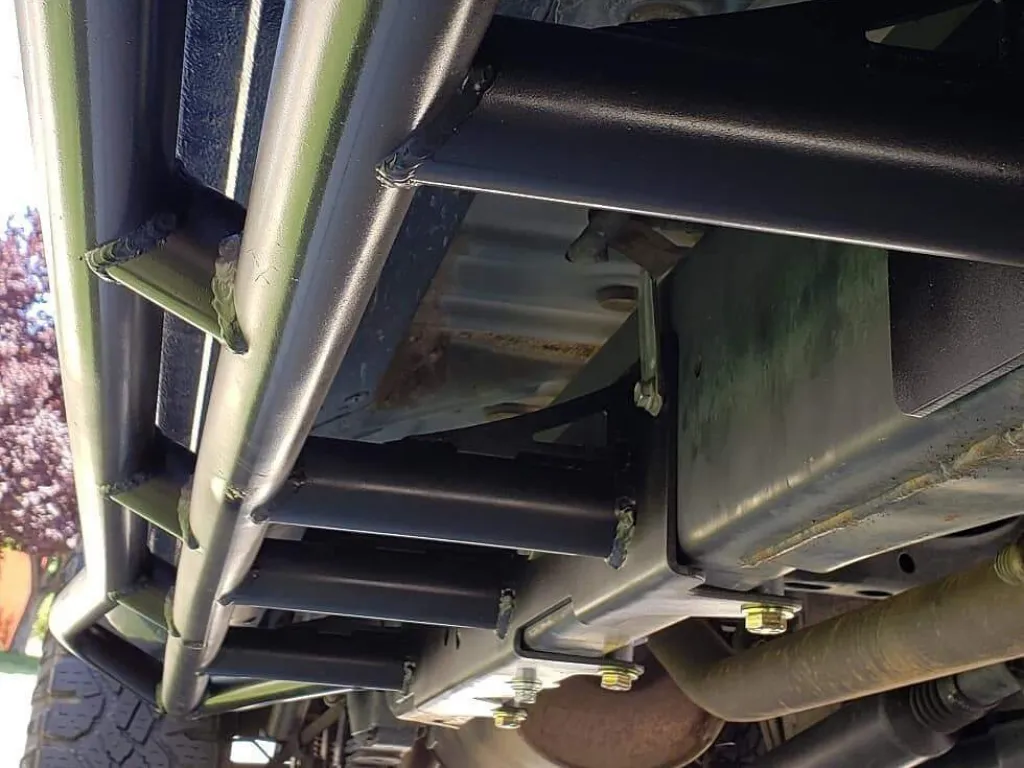 Cali Raised LED Trail Edition Rock Sliders For Toyota Tacoma 2005 