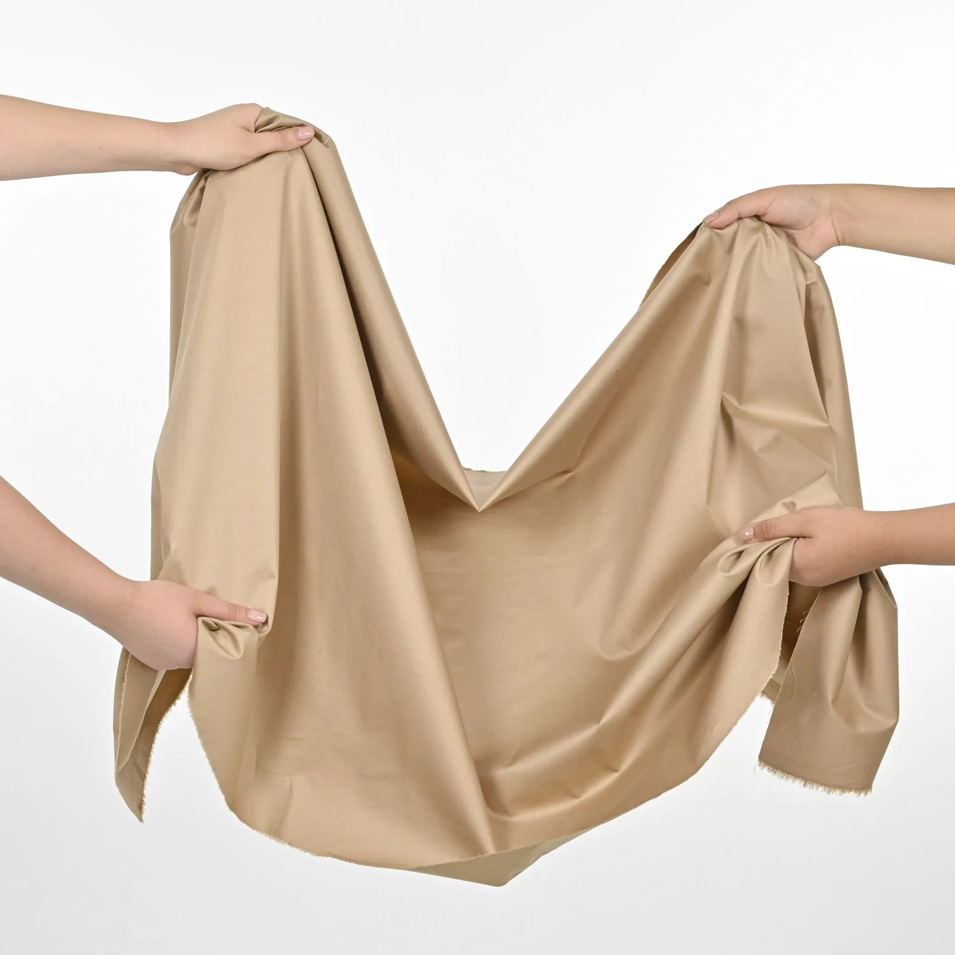Camel Light Twill Fabric - 96676