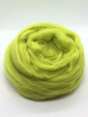 Celadon Celery Green Merino Wool Roving