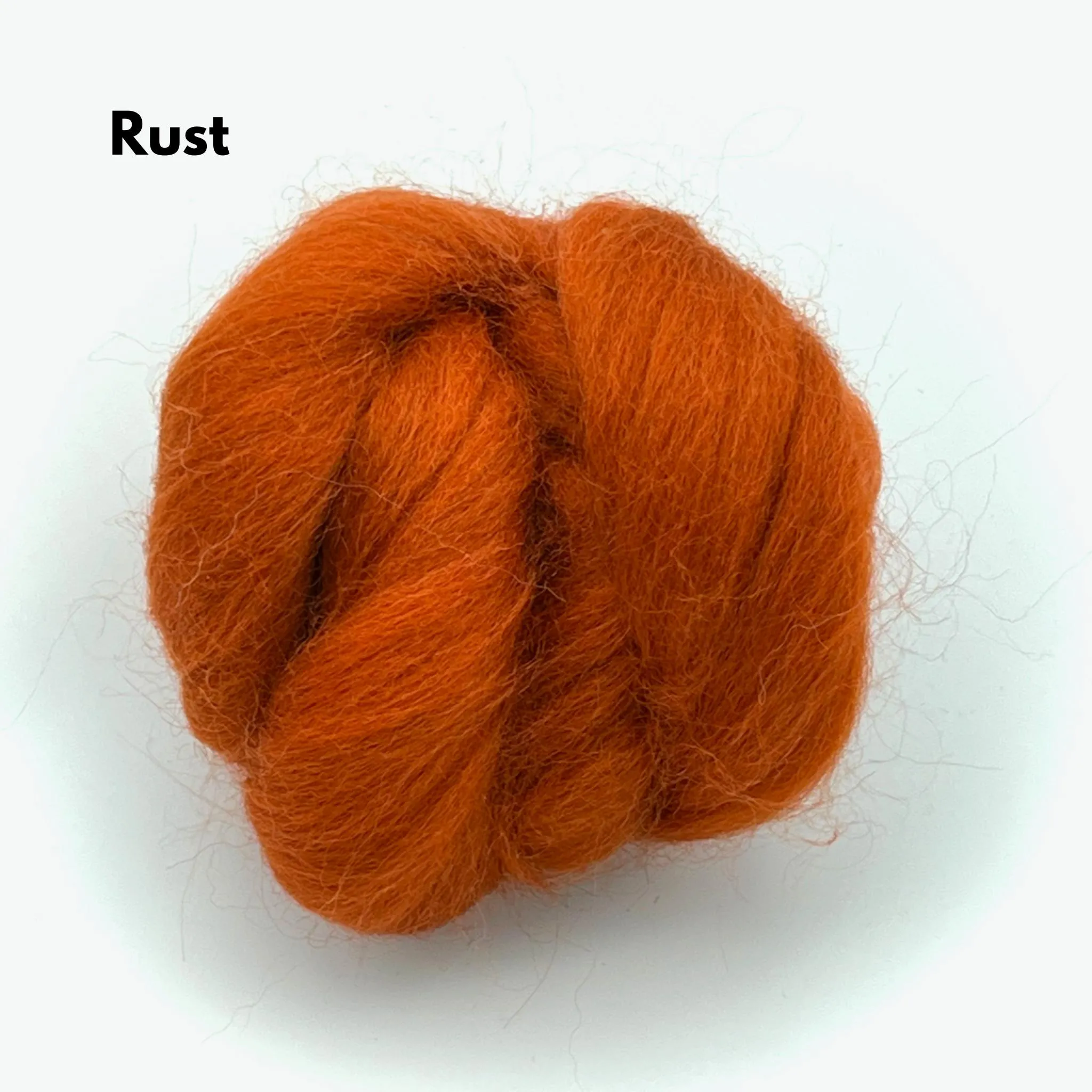 Corriedale Collection | Soothing Elements Bundle of Dyed Wool Tops | 150 Grams, 26 Micron
