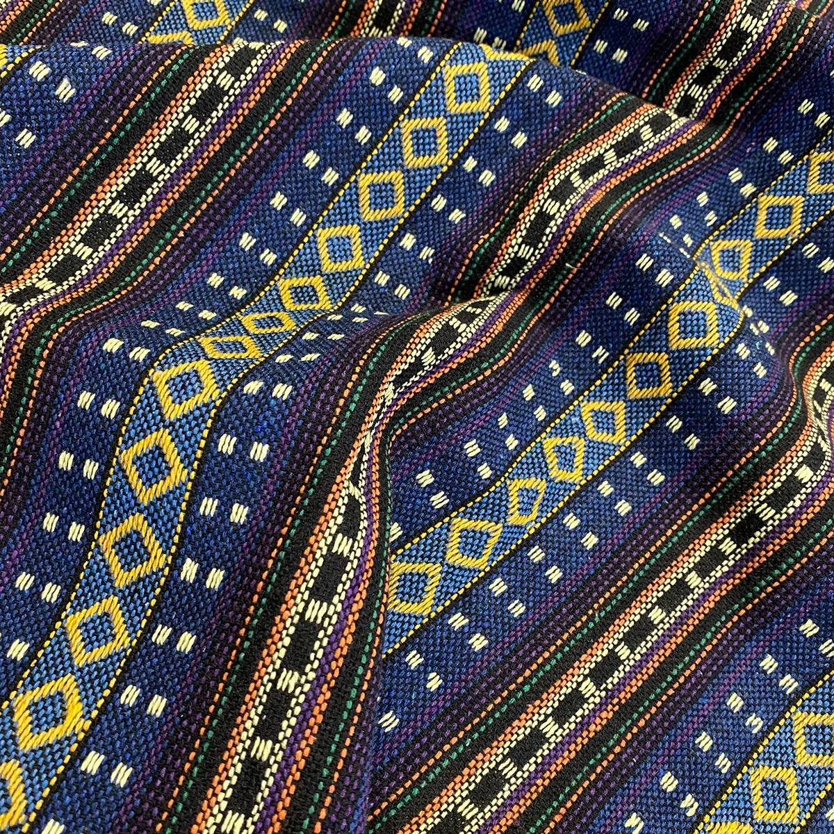 Ethnic Stripe (Knit-Look) Drapery Panels (58" Wide) / 1 Print