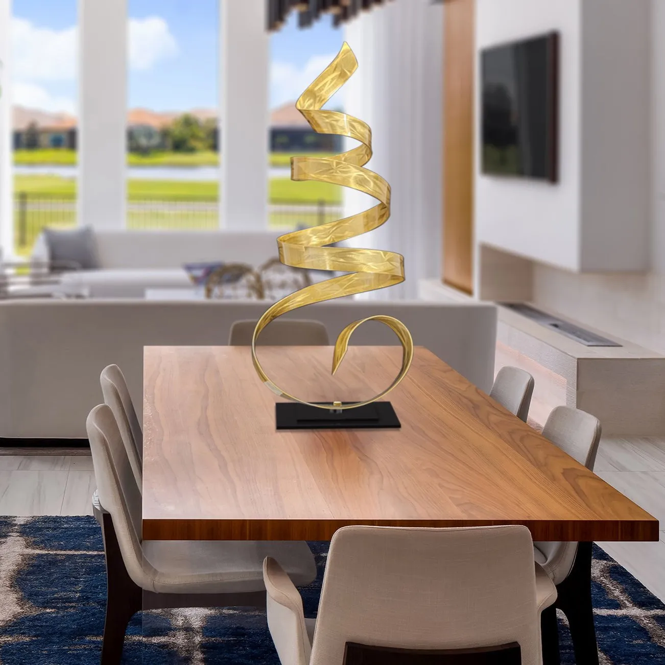Gold Sea Breeze Flat Base