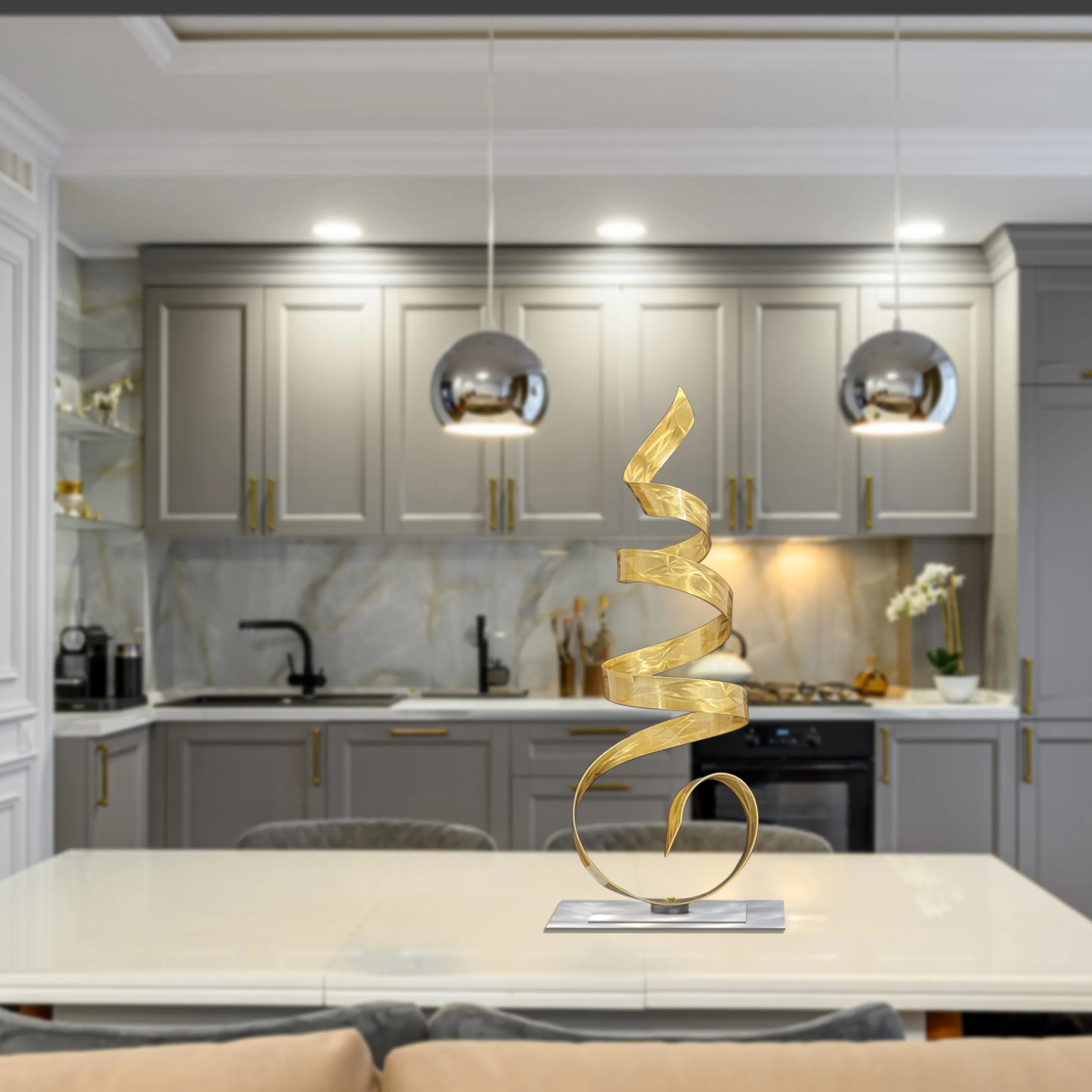Gold Sea Breeze Flat Base