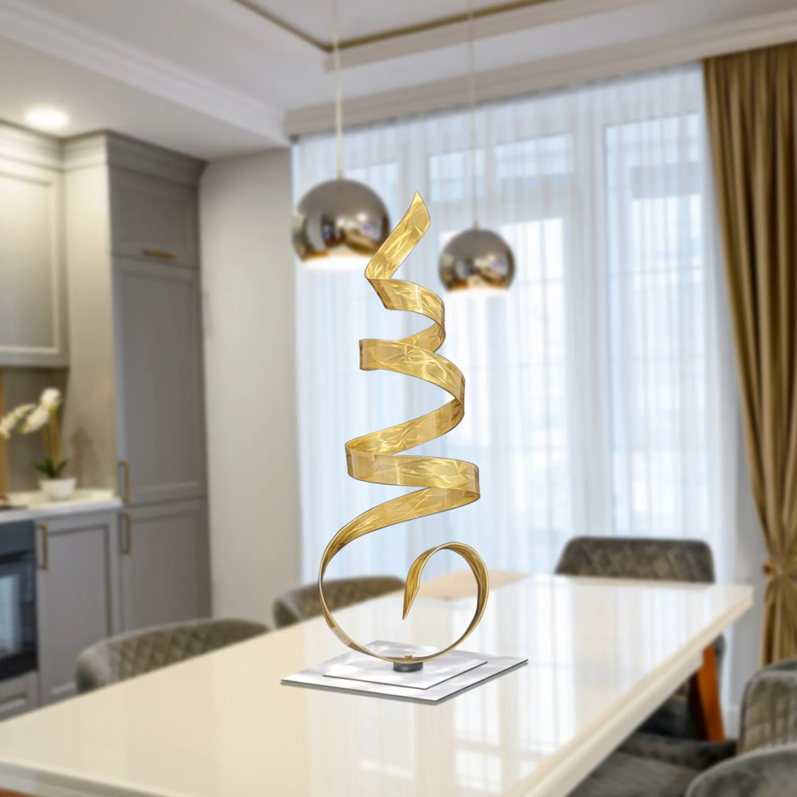 Gold Sea Breeze Flat Base