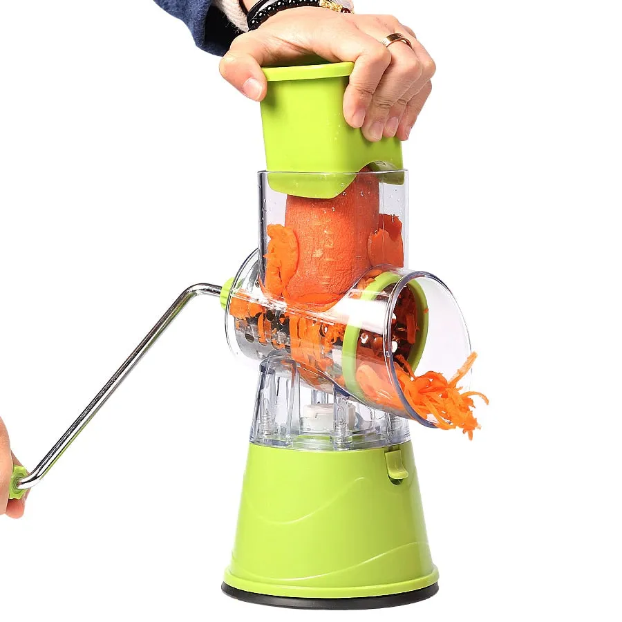 Handy - Manual  Rotary Mandoline Vegetable Grater