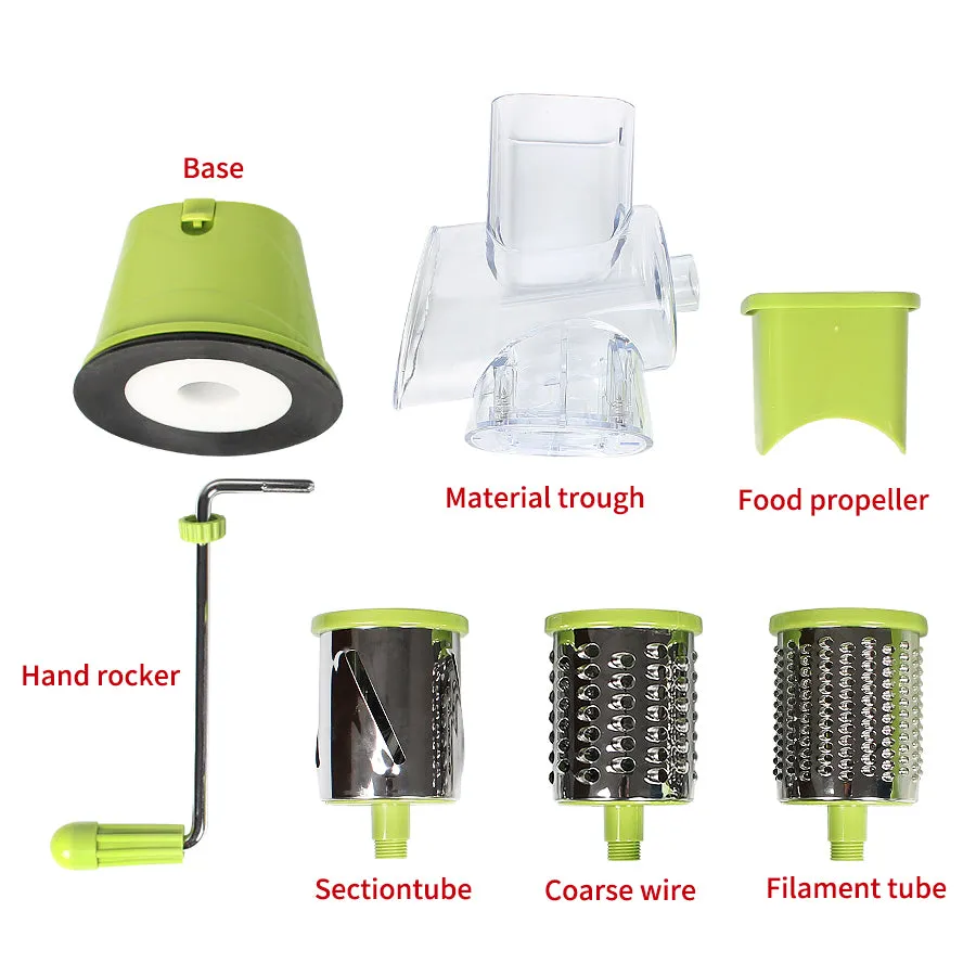 Handy - Manual  Rotary Mandoline Vegetable Grater