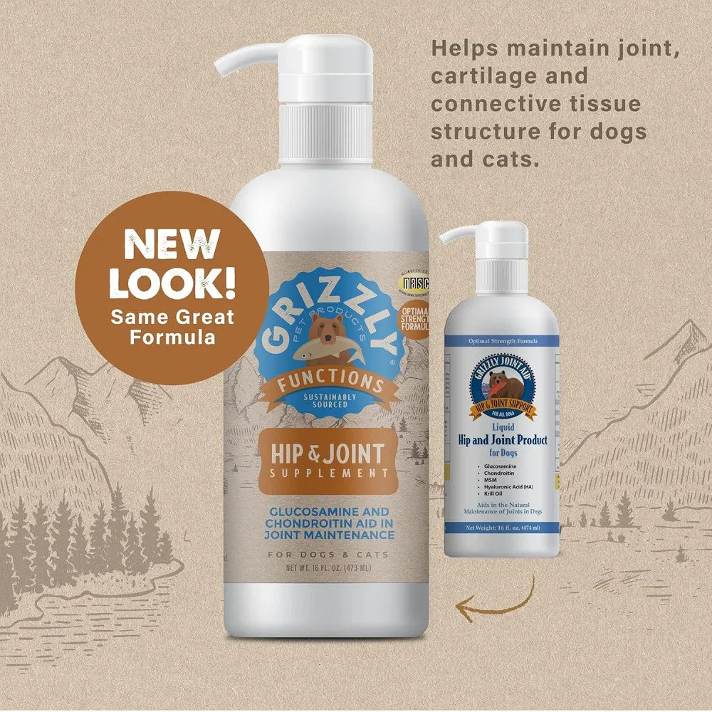 Hip & Joint Oil Food Supplement for Dogs & Cats