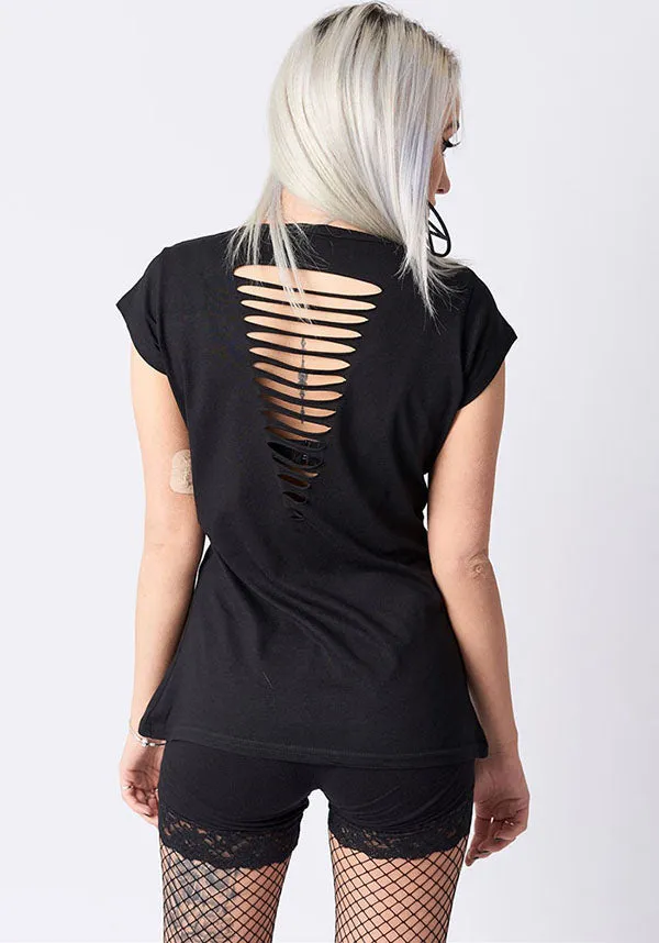 Inferno Tattoo Gothic | SLASH BACK T-SHIRT