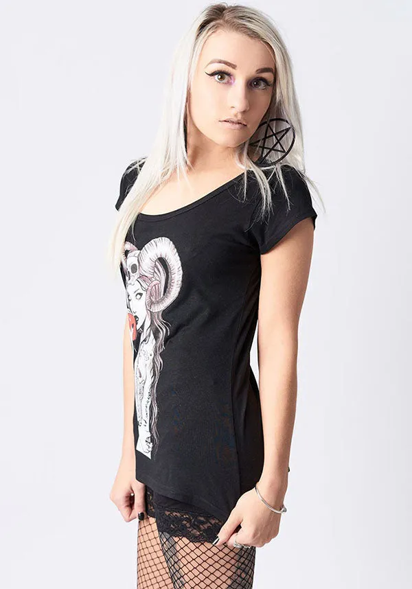 Inferno Tattoo Gothic | SLASH BACK T-SHIRT