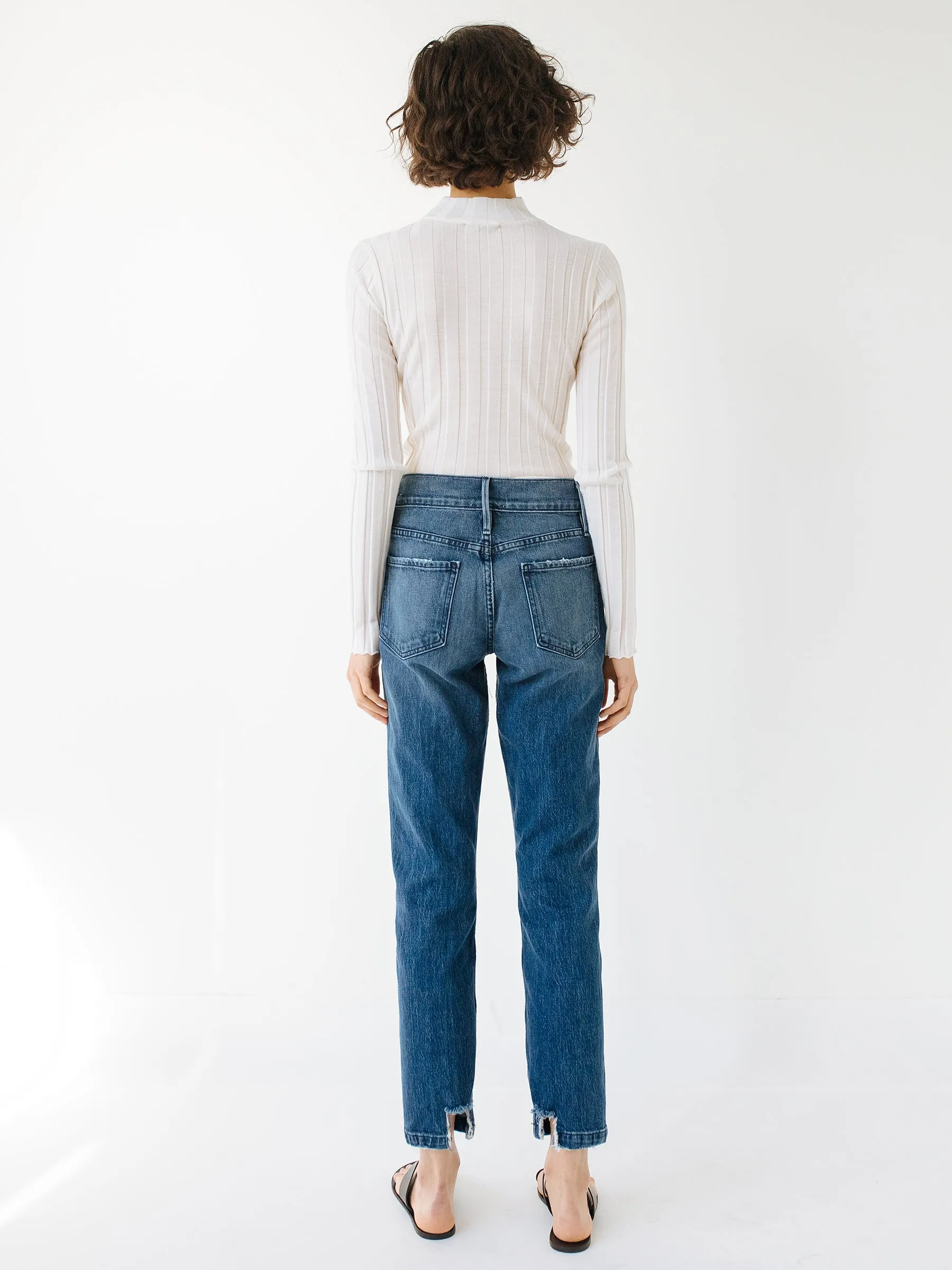 Iona Rib Long Sleeve Top