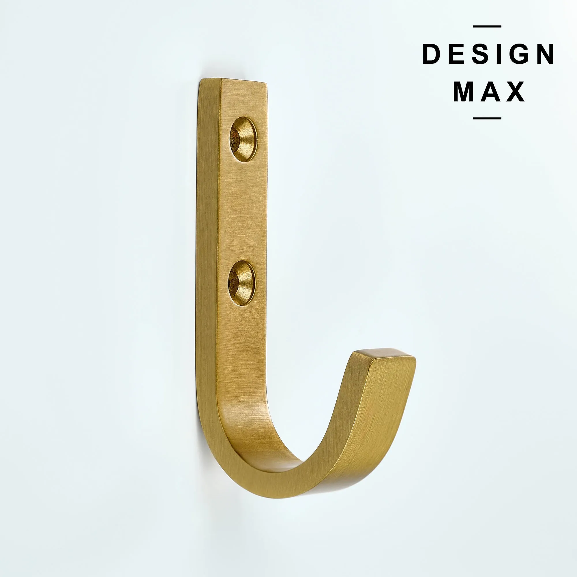 Jocelyn Full Size J Antique Brass Mudroom Wall Hook