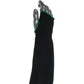 Kut Gard S10ATAFR/5BK-NW-ES6-18T Single-Ply ATA / Modacrylic Blended Sleeve with Thumb Hole - Narrow Width