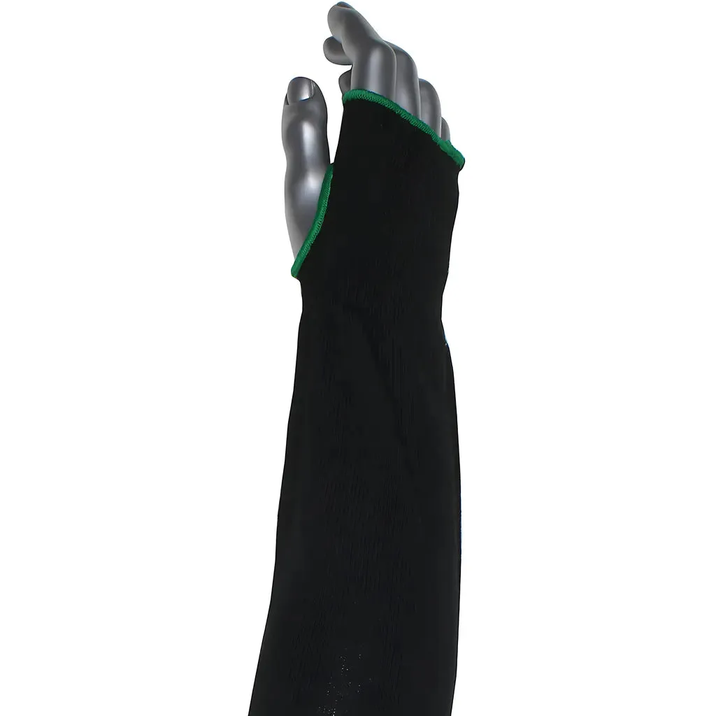 Kut Gard S10ATAFR/5BK-NW-ES6-22T Single-Ply ATA / Modacrylic Blended Sleeve with Thumb Hole - Narrow Width