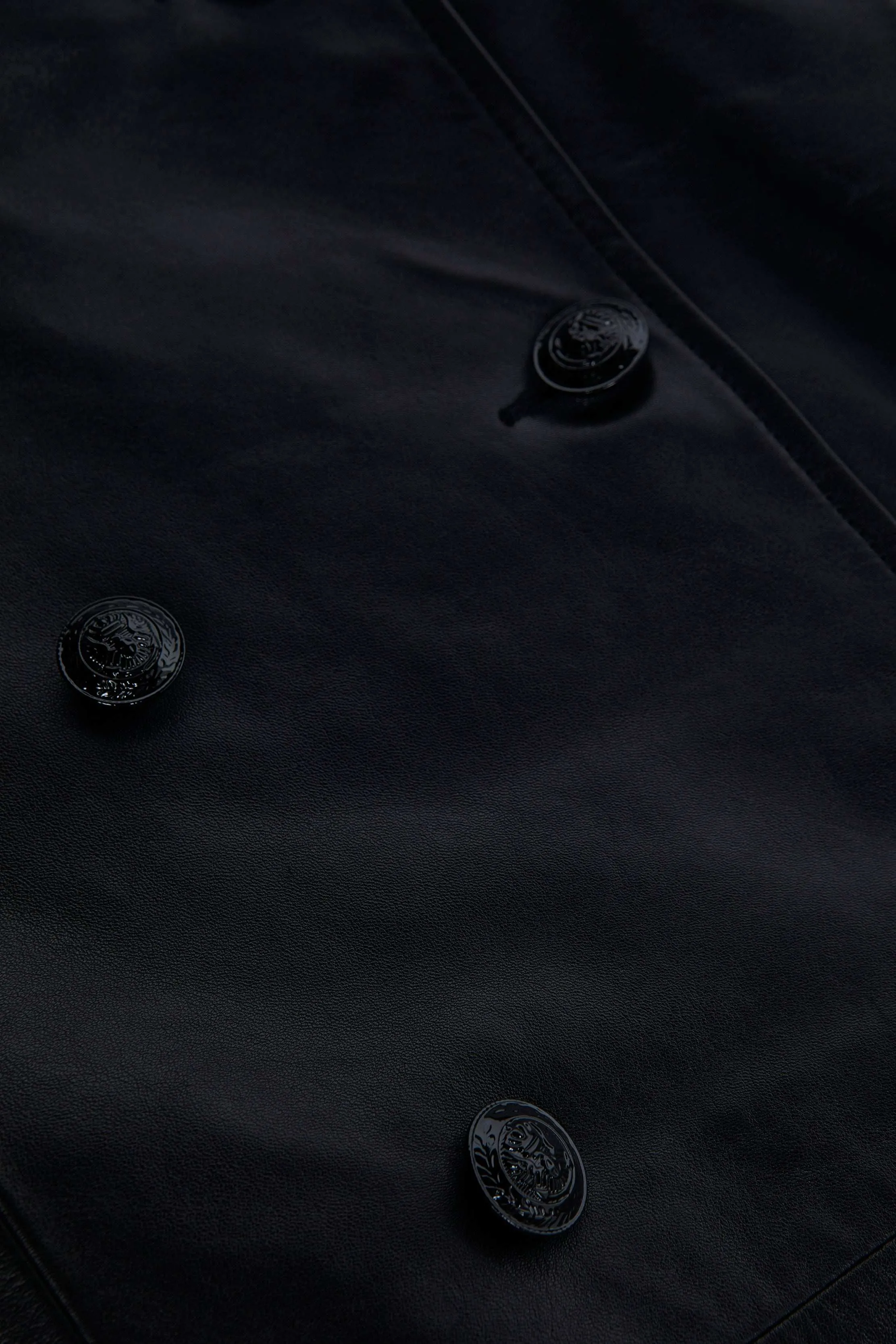 Lyon Leather Coat