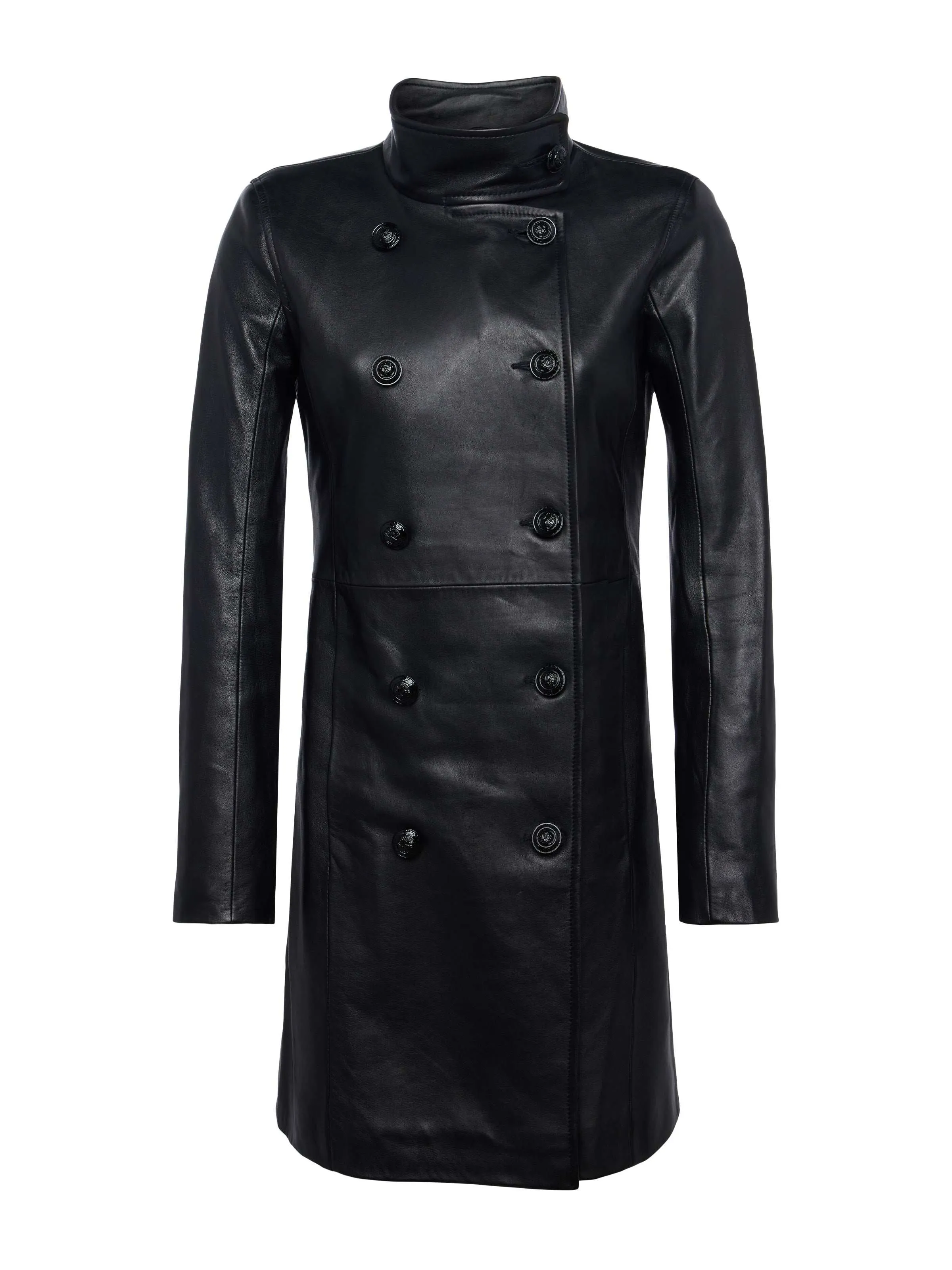 Lyon Leather Coat