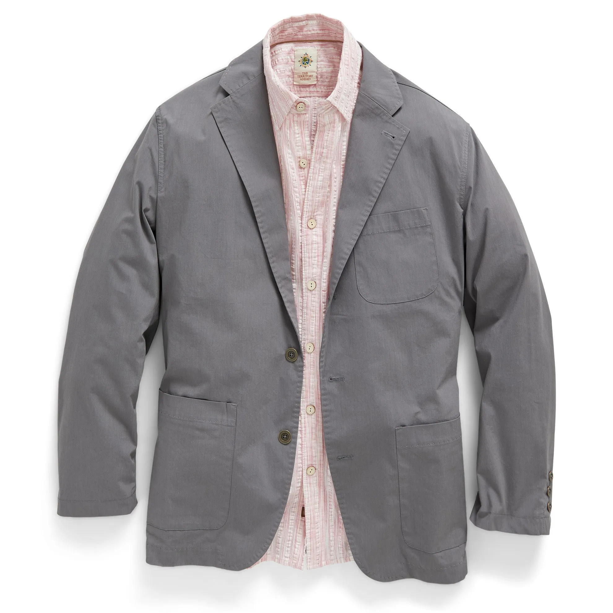 Mission Comfort Superlight Poplin Blazer - Tall