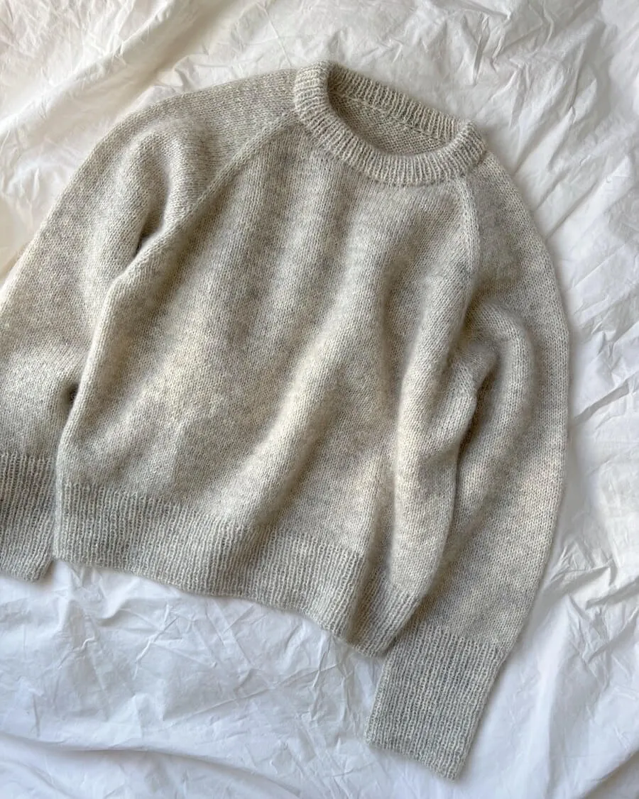Monday Sweater by PetiteKnit, No 1 knitting yarn kit (ex pattern)